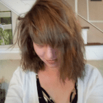 Chemical free ash brown hair dye AFTER Susan after using ash brown henna