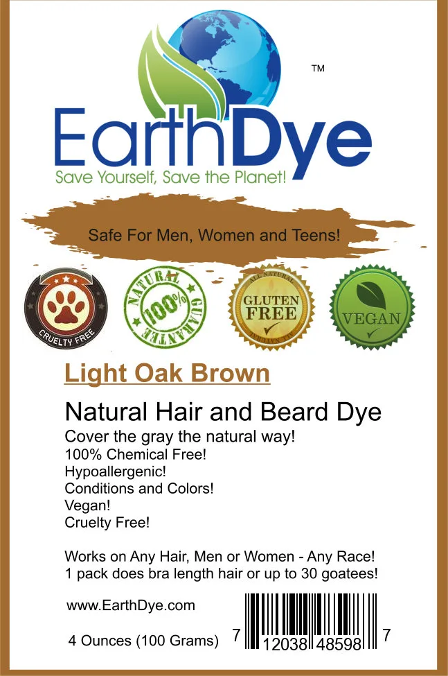 natural light brown henna hair dye